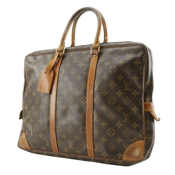 LOUIS VUITTON Porto Documan-Voyage Business bag M53361 Briefcase Brown - Picture 4 of 11